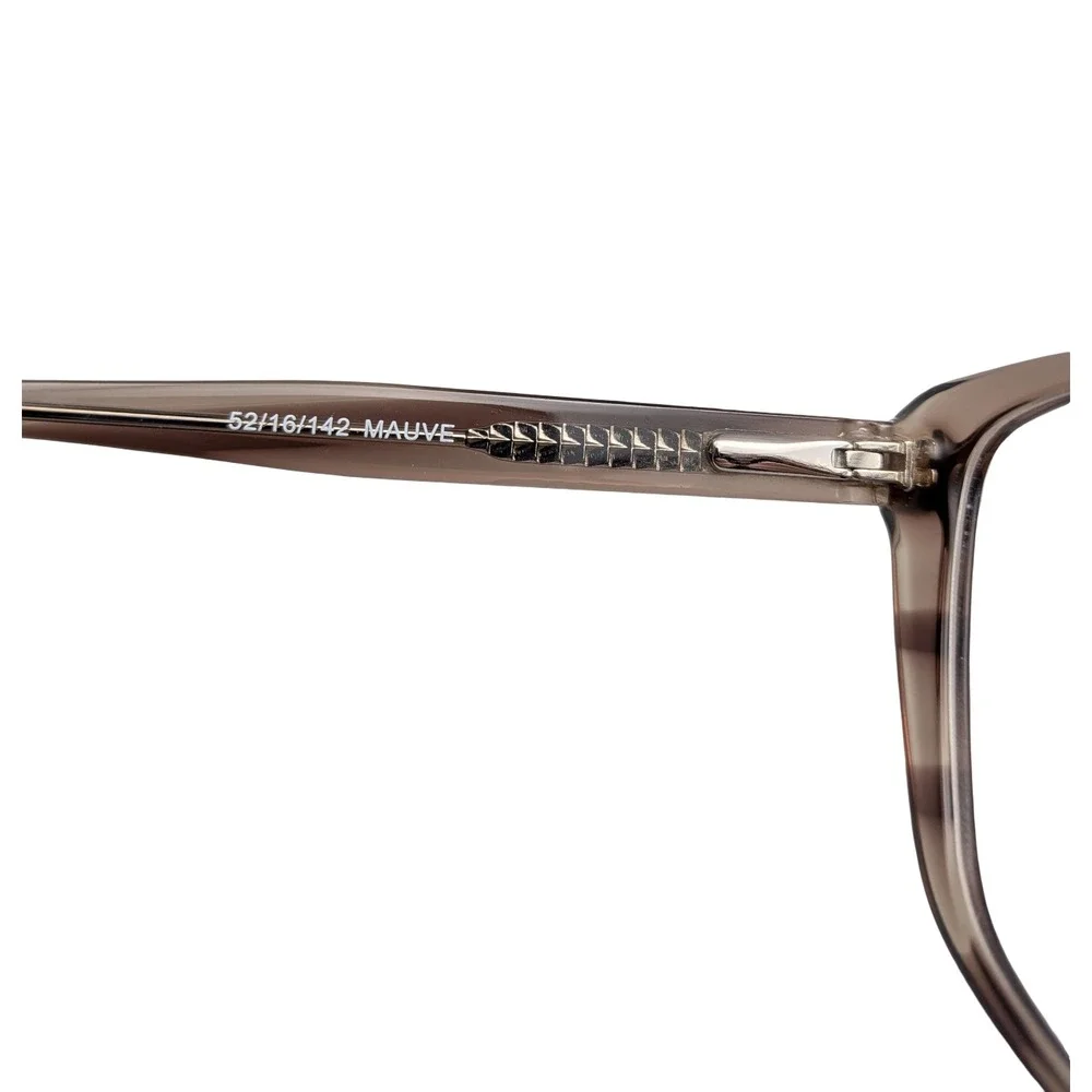 Lumax Eyewear LU1153 Mauve Acetate Cat Eye Eyeglasses 52/16/142 NEW